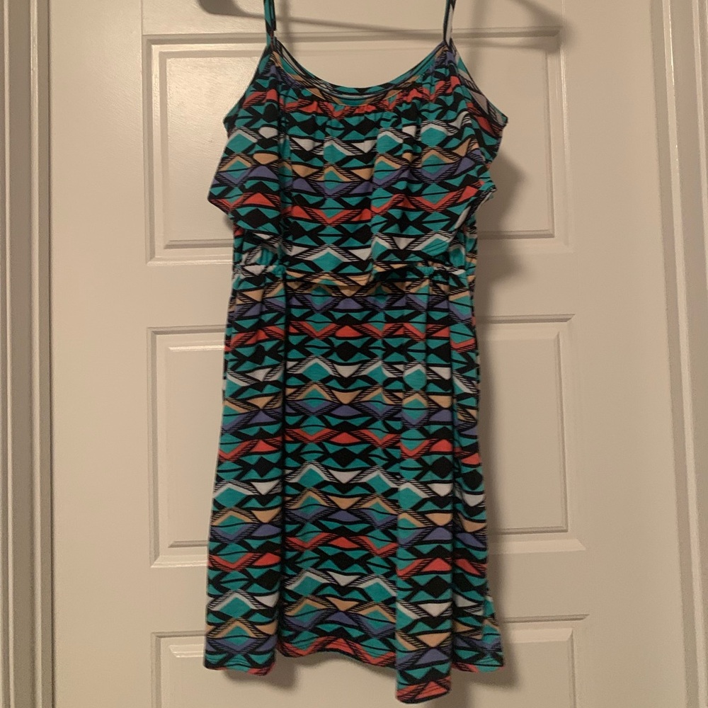 Charlotte Russe aztec print dress (S)
